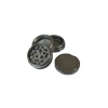 New Edge 38mm 4part Aluminum Manual Herb Grinder in Hard Anodizing