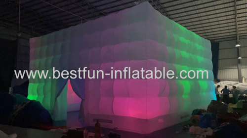 Inflatable Night Club Near Me Blow Up Night Club light inflatable igloo tent for rental