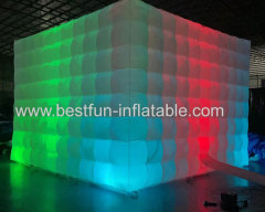 indoor inflatable lighting tent lighting inflatable structure tent inflatable event tent with led light
