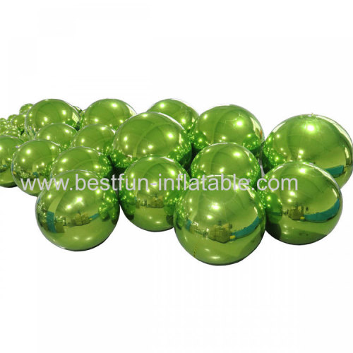 Inflatable mirror spheres shiny metallic ball Mirror Hanging Inflatable Ball