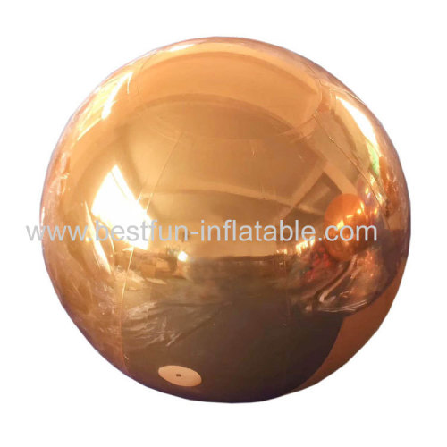 Inflatable mirror spheres shiny metallic ball Mirror Hanging Inflatable Ball