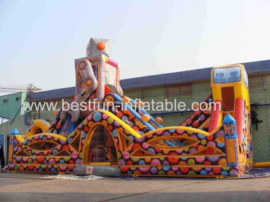 how to repair an inflatable bouncer