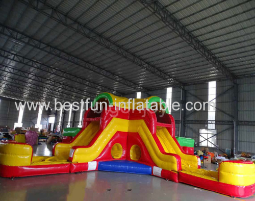 maze bounce slide for kids inflatable bouncy slide