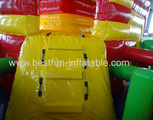 maze bounce slide for kids inflatable bouncy slide