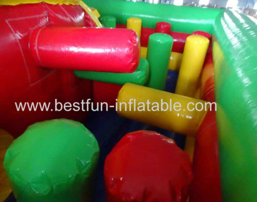 maze bounce slide for kids inflatable bouncy slide
