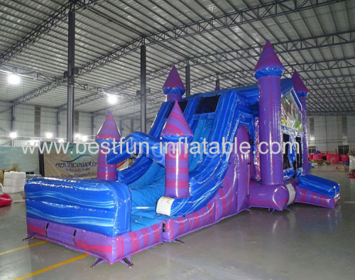 Mystic Castle Combo inflatable bounce house for kids inflatable bouncy castle