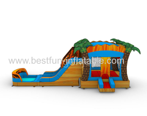 Fiesta Fire Combo fashion inflatables combo bounce house inflatable fun combo