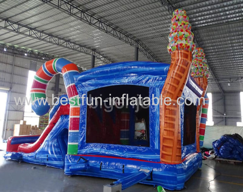 candy 7 in 1 combo Candy Combo Inflatable Candy Castle