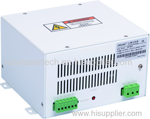 ZRsuns ZR-50W CO2 laser power unit device for 3040/3050/6040 CNC laser router