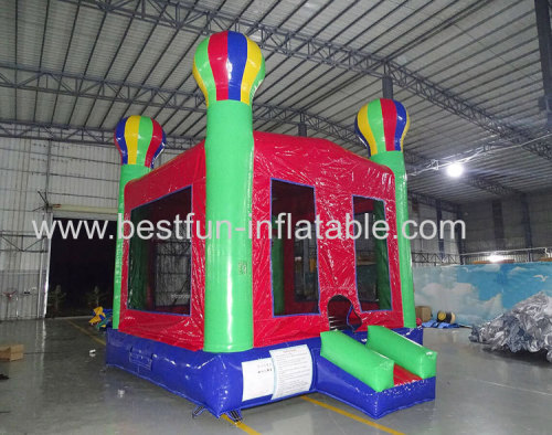 Blue Yellow Panel commercial bounce house for sale bounce house art panels bounce house