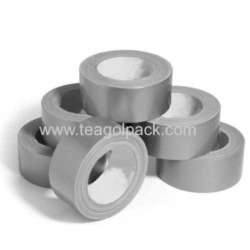 0.19mmx48mmx10M 50mesh Cloth Duct Tape Silver Color