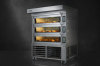 Energy-efficient commercial deck ovens