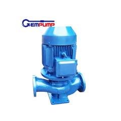 Vertical pipeline booster pump