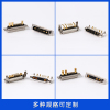 13w3 Female /Male High Power D-SUB Plug Jack With Stand PCB Gold Plated D-SUB-Connector Currenting Rating=20A