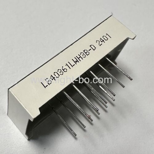 Ultra White common cathode 0.36inch 4 digit 7 segment led display for Instrument Panel