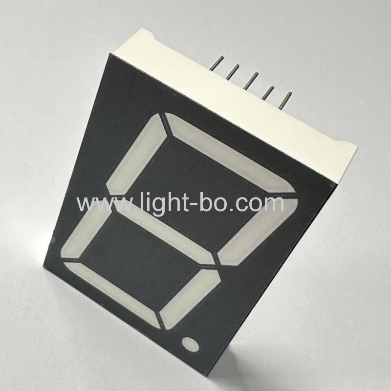 Ultra White Single Digit 38mm 7 Segment LED Display Common Anode for Digital Clock Indicator