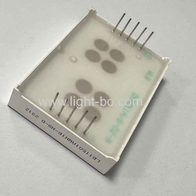 Ultra White Single Digit 38mm 7 Segment LED Display Common Anode for Digital Clock Indicator