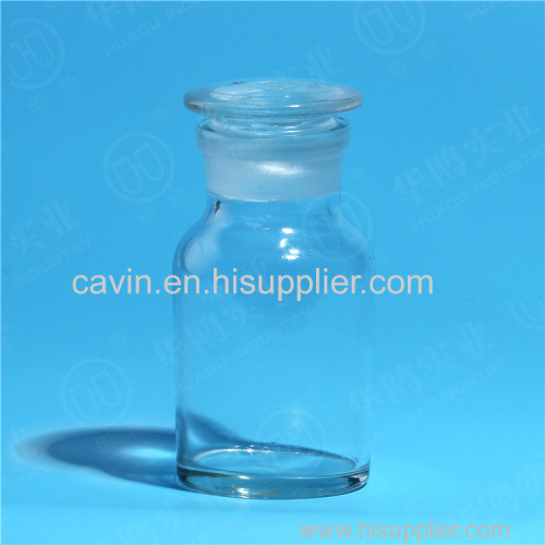 Glass reagent bottle for the laboratory Institutes etc