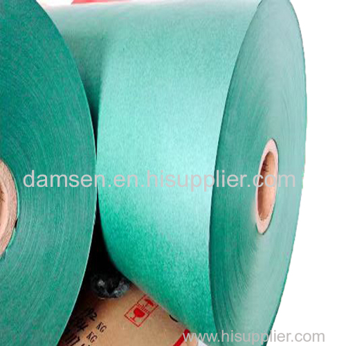 Cyan electrical insulation paper