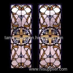 art church stain stained pattern glass window supplies stain glass sheets 3mm Stained decorative door Glass Panels for d
