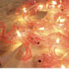 led flamingo string light battery style plug style warm nice room decoration