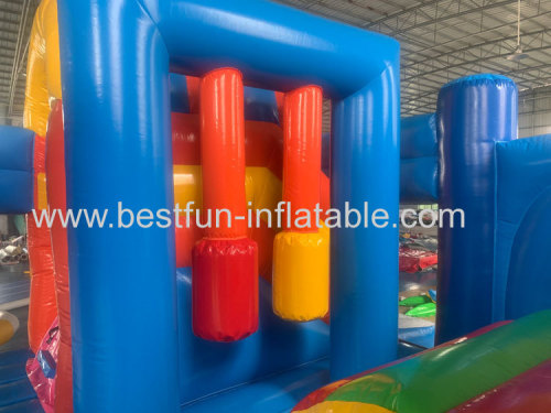 Kids Inflatable Moonwalk shark inflatable Bouncy Castle Jumping Commercial