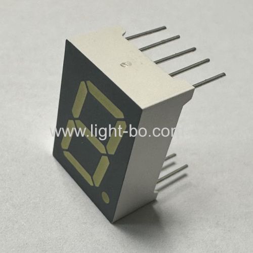 Ultra bright white Single digit 0.52inch(13.2mm) 7 Segment LED Display Common cathode for consumer electronics