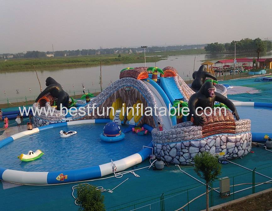 How to maintain the cleanliness of the water in a Inflatable Water Park