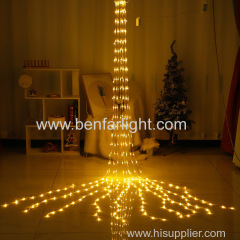 led running water curtain light christmas decoration light