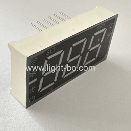 Super bright Red Triple Digit 7 Segment LED Display comon anode with minus sign and WIFI