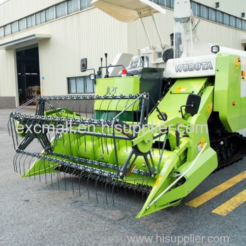 Wubota Crawler Type Full Feeding Rice Combine Harvester