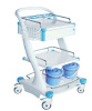 Hospital nurse hand trolley