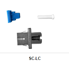 SC-LC Hybrid Optical Adapter FC to ST Fiber Adaptor SC Fiber Optic Adapter SC ST Adapter Fiber Optic Connector Adapters