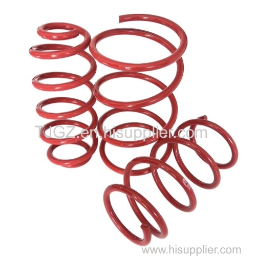 OEM manufacturer custom metal aluminum stainless steel car coil suspension spring for auto parts