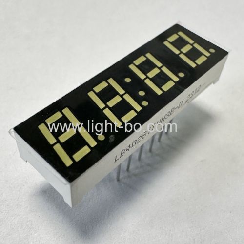 Ultra bright white 7mm 4 Digit LED Display7 Segment common anode for temperature controller