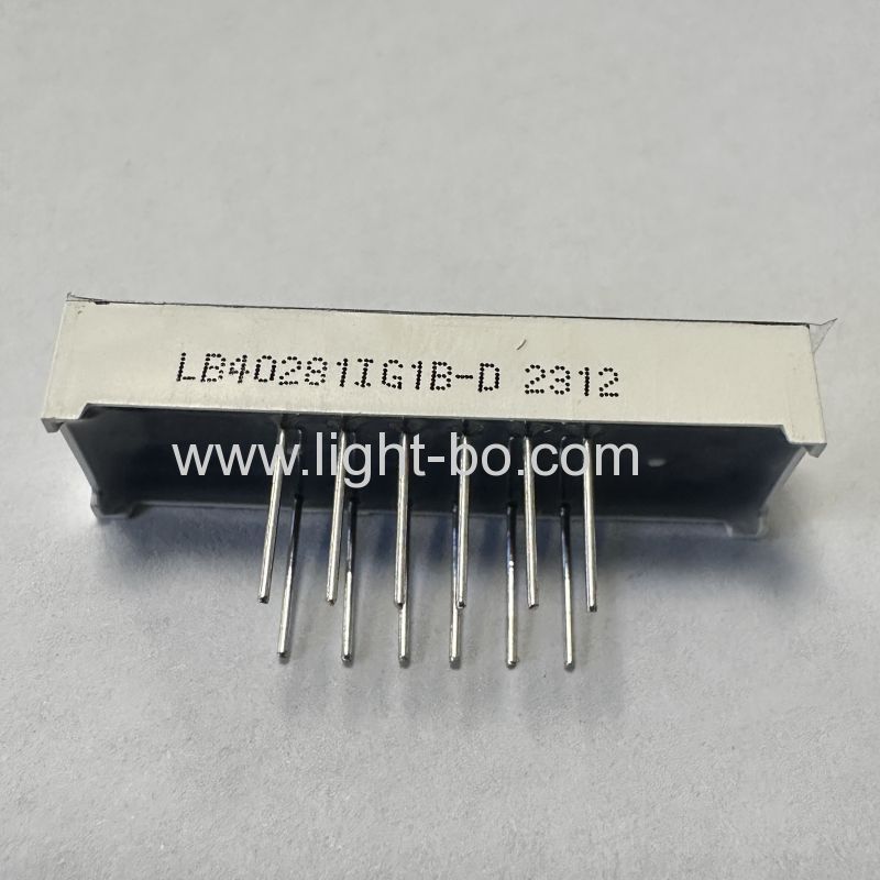 Pure Green 7mm 4 Digit 7 Segment LED Display common anode for humidity indicator