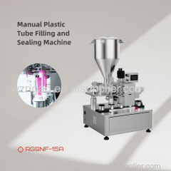 Manual Plastic Tube Filling and Sealing Machine