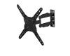 TV Wall Mount for 19-55 inch Flat or Curved TVs up to 77 lbs TV Bracket Wall Mount with Articulating Arms