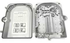 24 fibers Splitter Distribution Box Fiber Optic Termination Cabinet Optical Network Terminal Box FTTH Splitter Cabinet