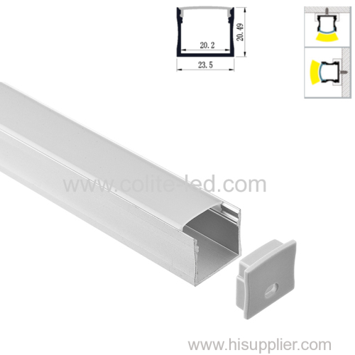 YD-2007 wider surface mounted Aluminum Profile