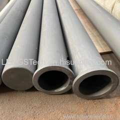 SiSiC radiant tubes sintered silicon carbide tube heating protective tube