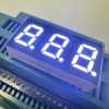 Ultra bright white 3 Digit 10.16mm 7 Segment LED Display common anode for Temperature Indicator