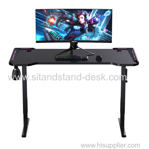 Hot Sale Gaming Computer Desk Racking Table PC Desk Height Adjustable Gaming Desk