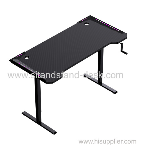 Hot Sale Gaming Computer Desk Racking Table PC Desk Height Adjustable Gaming Desk