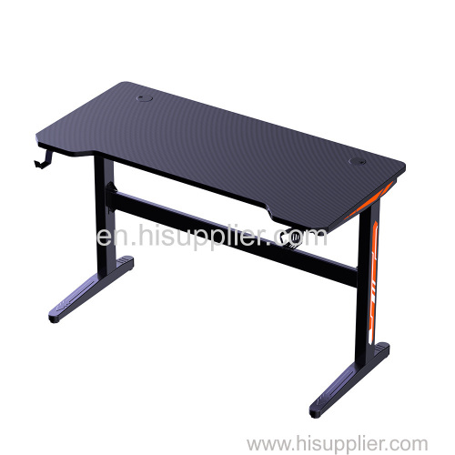 High Quality Gamer Table Bureau Gaming Computer Desk RGB LED Table Gaming