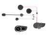 Bluetooth helmet headset with answer call listen to music group intercom