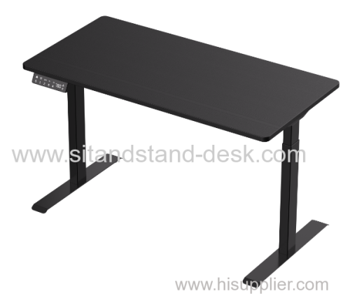 Office furniture computer height adjustable electric desk sit stand desk electric frame lifting smart desk