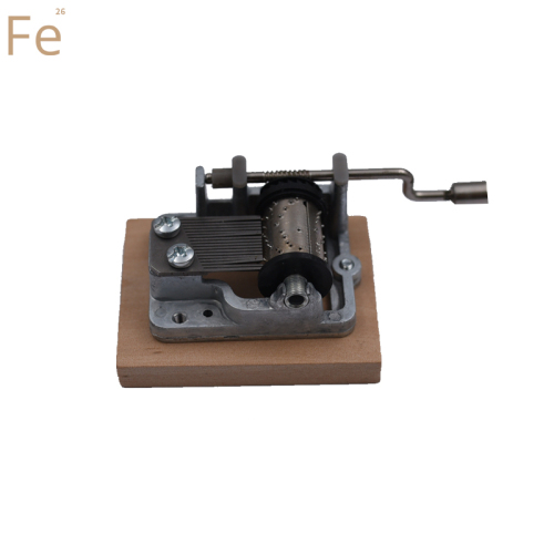 WOODEN BASE COLOUR PRINTED CRANK MUSIC BOX PERSONALIZED TOURIST MARKET MUSICAL GIFTS