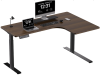 Office furniture computer height adjustable electric desk sit stand desk electric frame lifting smart desk