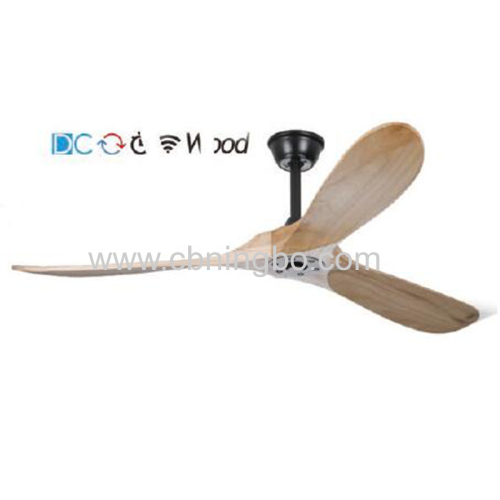 Wood Ceiling fan remote control ceiling fan